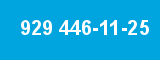 929 446-11-25 929 446-11-25
